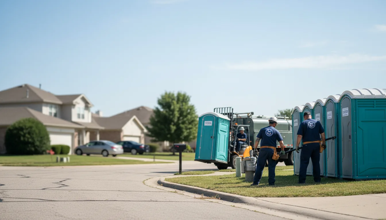 Porta Potty Rental in Dixon, IL near me